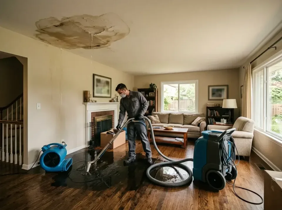 attic-pipe-burst-ceiling-drip-008 — frequently asked questions, Water Damage Restoration & Carpet Care in Highwood, IL